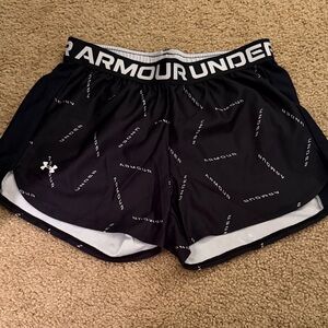 Under Armour Women's Black Athletic Shorts